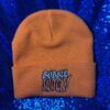 Orange "Bubble Shock" Beanie Hat