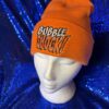 Orange "Bubble Shock" Beanie Hat